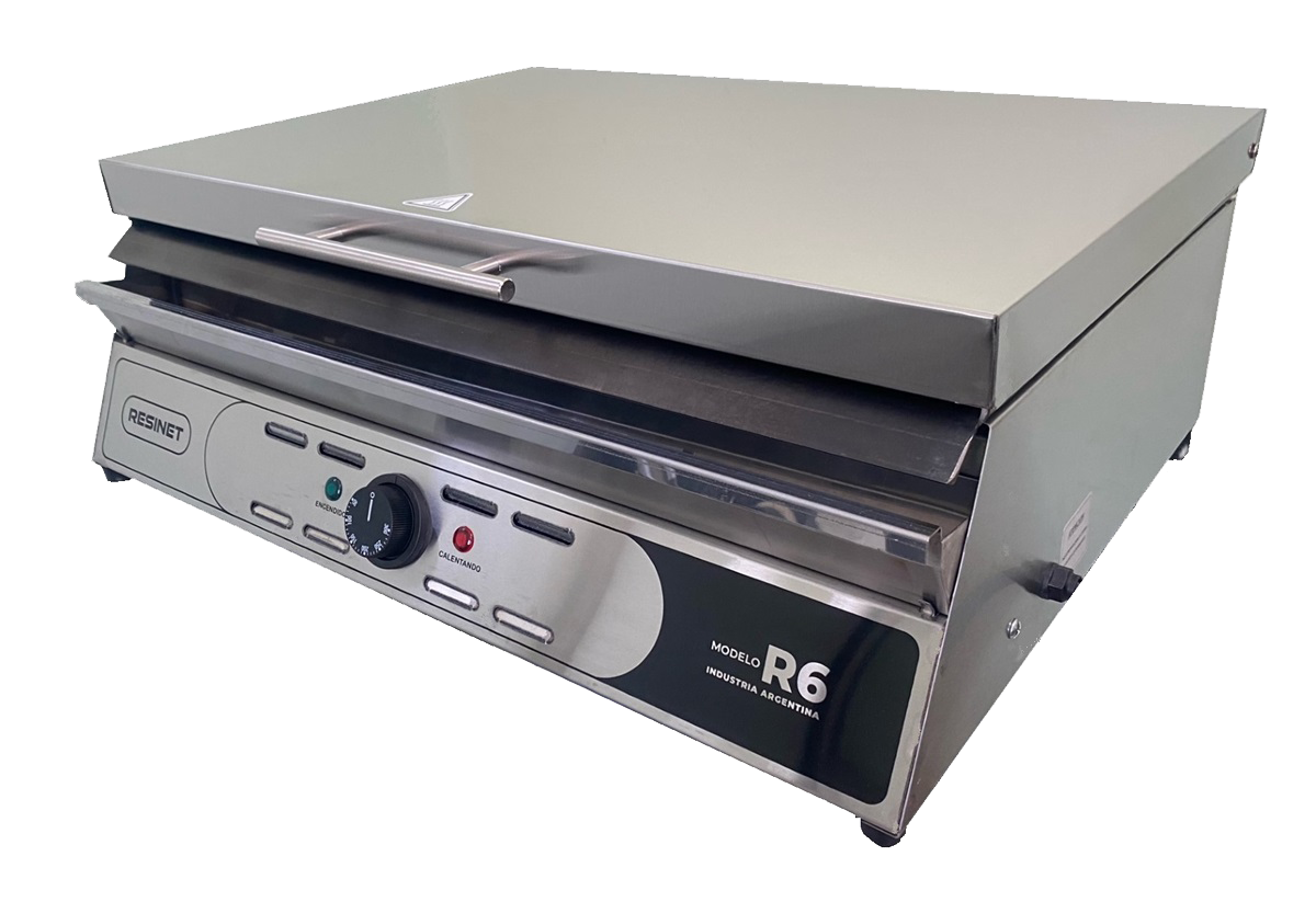 Plancha eléctrica Resinet, modelo R6, 65cm. de ancho