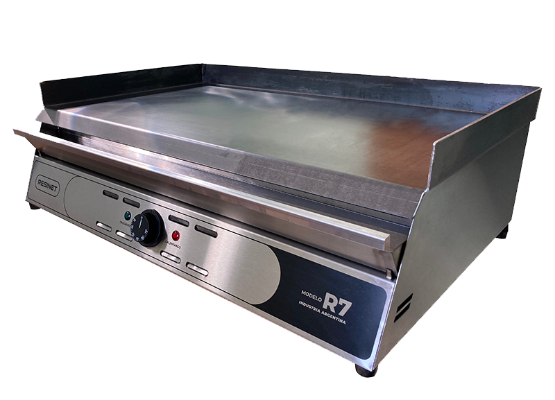Plancha eléctrica Resinet, modelo R7, 75cm. de ancho